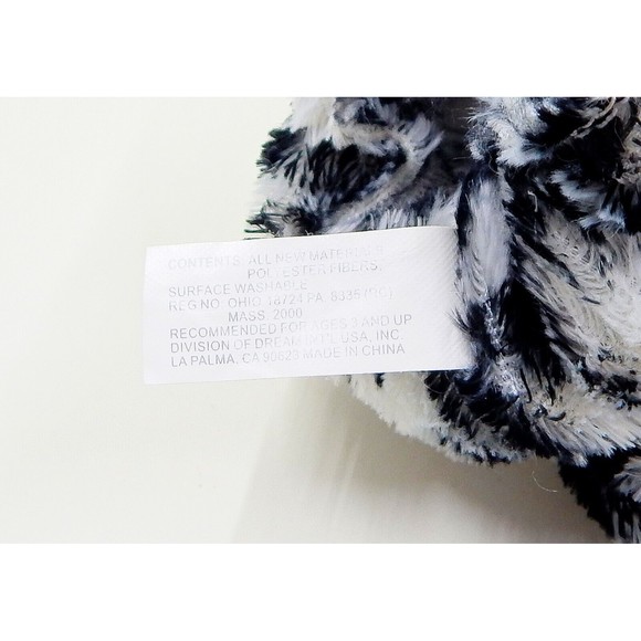 Caltoy Hand Puppet Zebra Plush Stuffed Toy Animal Black White - Picture 9 of 12